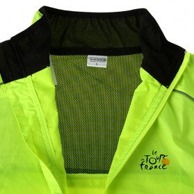 Rockbros Jaket Gunung Rain Windcoat Size L - Green - 4
