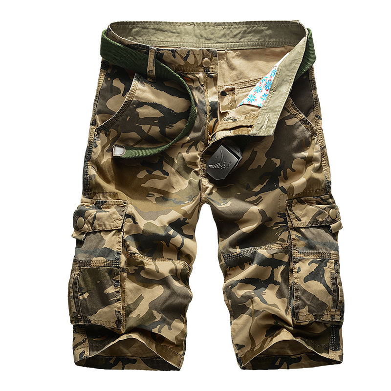 Celana Camouflage Military Pendek Pria Size 29 Khaki Celana Camouflage Military Pendek Pria Size 29 Khaki