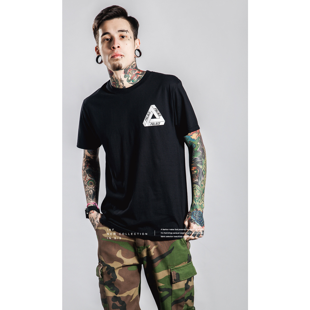 kaos katun pria triangle palace o neck size s t shirt kaos katun pria triangle palace o neck size s t shirt