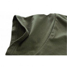 Kaos Katun Pria JEEP O Neck Size L - Army Green - 5