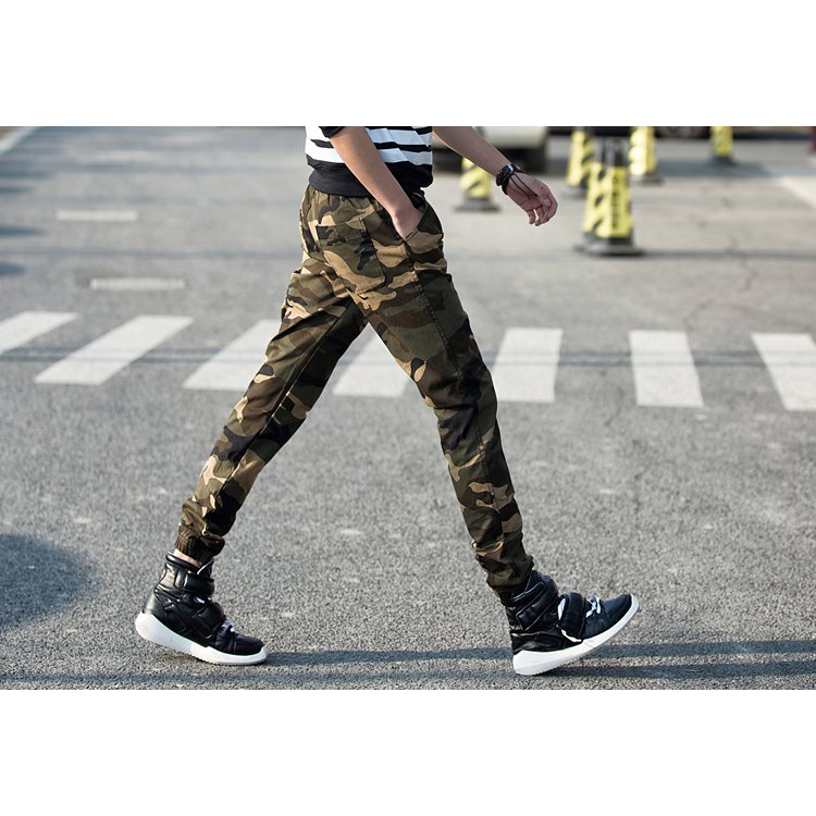 Celana Jogger Pria Motif Tentara Size L Deep Green Celana Jogger Pria Motif Tentara Size L Deep Green