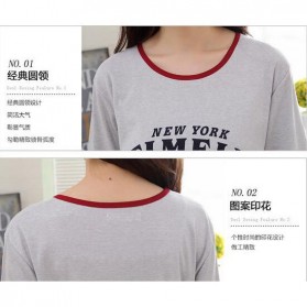 Piyama Timely Couple Wanita Size M - Gray/Blue - 3