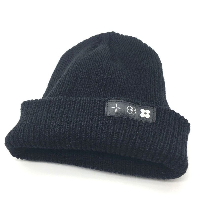 Kupluk Wool Knitted Winter Beanie Hat Black Jakartanotebook kupluk wool knitted winter beanie hat black jakartanotebook