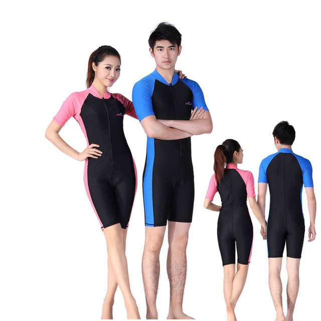  Baju Renang Wanita  Diving Style Swimsuit Size L Pink 