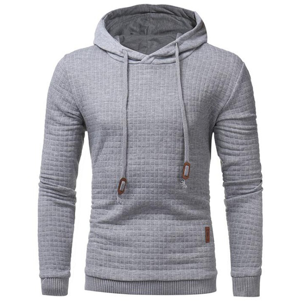  Jaket Hoodie  Sweatshirt Long Sleeve Size XL Light Gray 