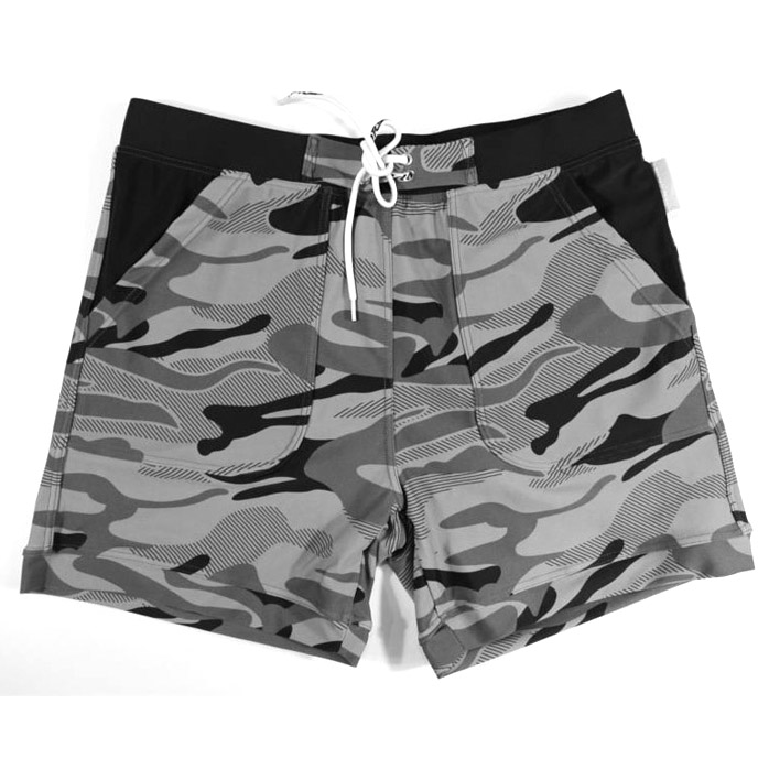  Celana  Pendek  Santai Pria Camouflage Size S  Army Gray 