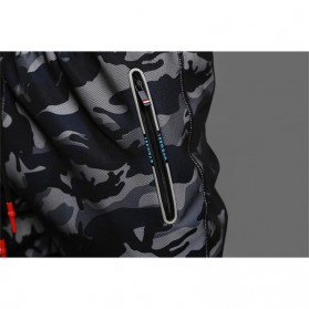 LIEXING Celana Jogger Pria Model Tactical Army Size S - L10834 - Black - 6