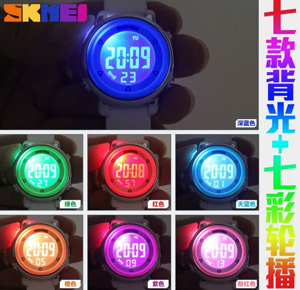 Jam tangan SKMEI 1100 untuk anak yang hadir dengan interface penunjuk 