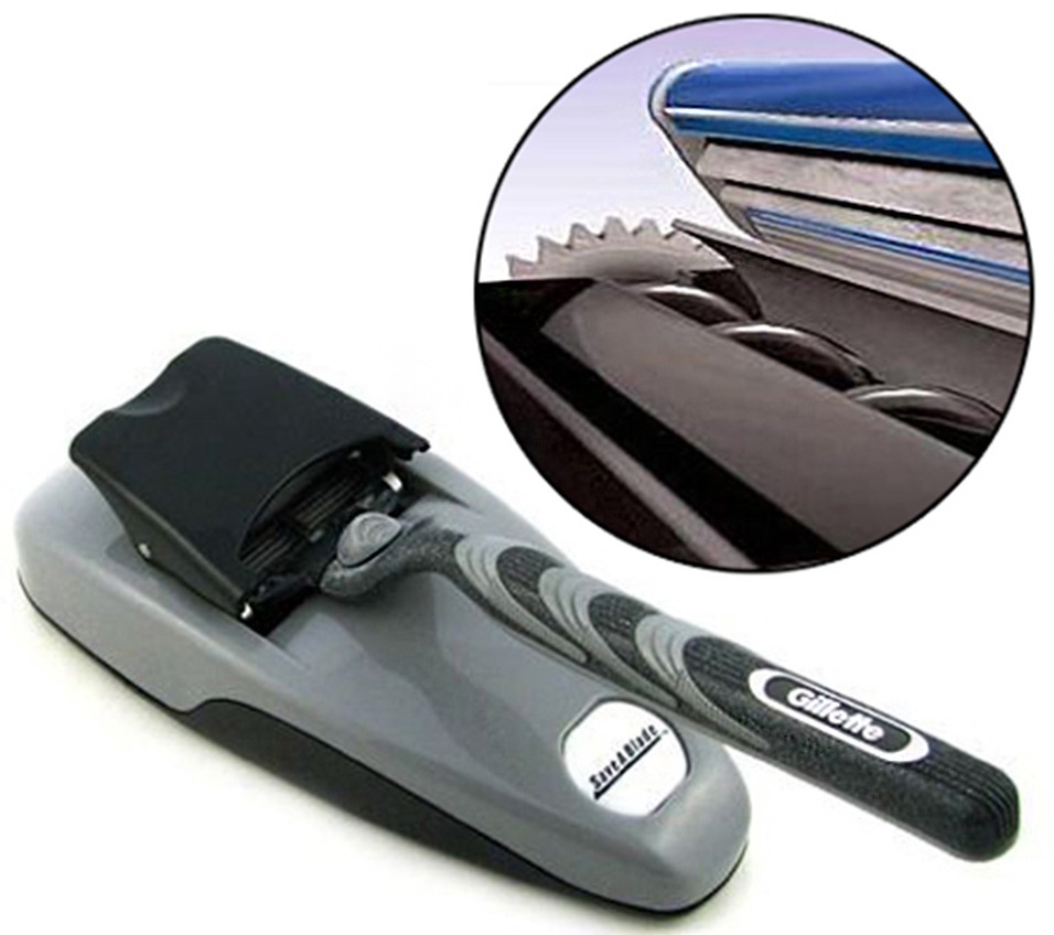 Electric Mill Razor Device Sharpener Pengasah Pisau Cukur Black