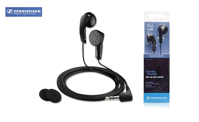 sennheiser mx 170 in ear earphones black sennheiser mx 170 in ear earphones black
