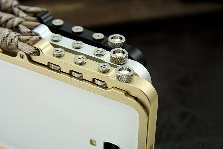 Hasil gambar untuk Trigger Aluminium Stainless Metal Bumper Case Xiaomi Mi4