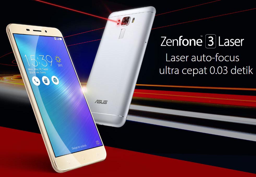 Asus Zenfone 3 Laser 32GB 4GB RAM - ZC551KL - Silver 