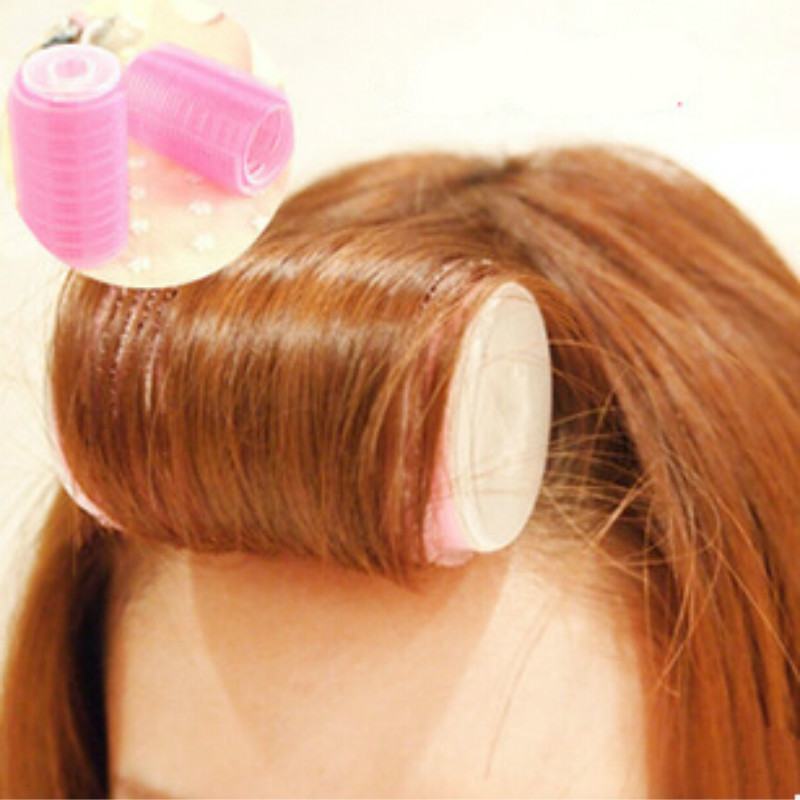 Bangs Hair Curlers Plastic Tube 2 Pcs Alat Keriting Poni 