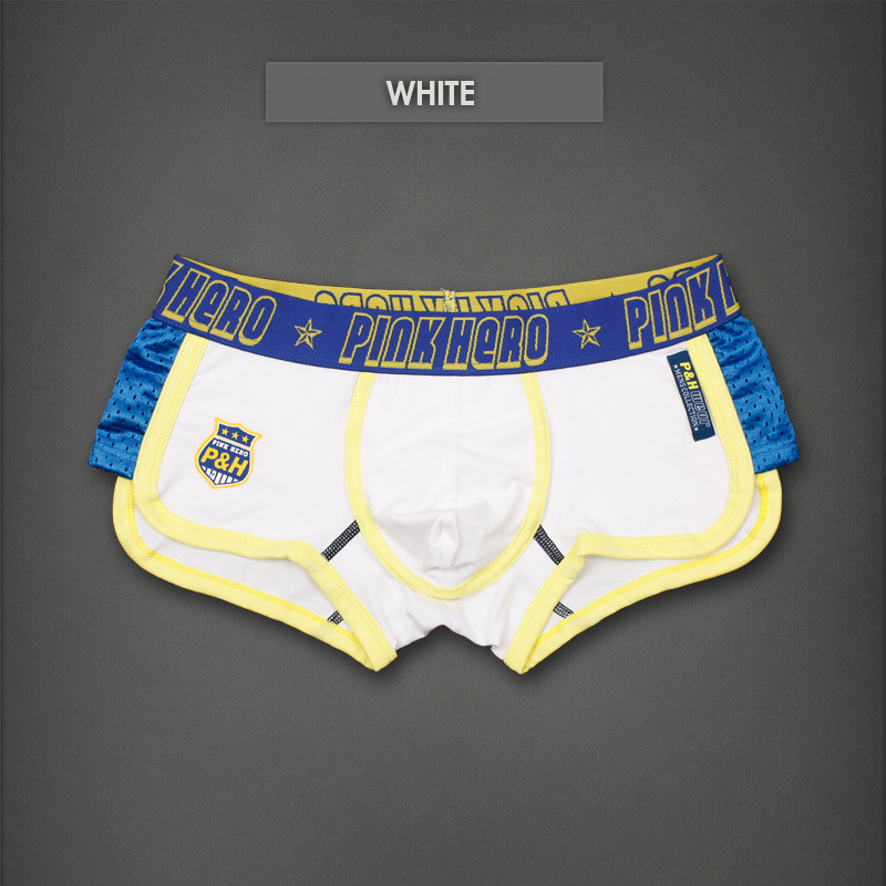 Celana Dalam Boxer Pria Breathable Mesh Cloth Size M 