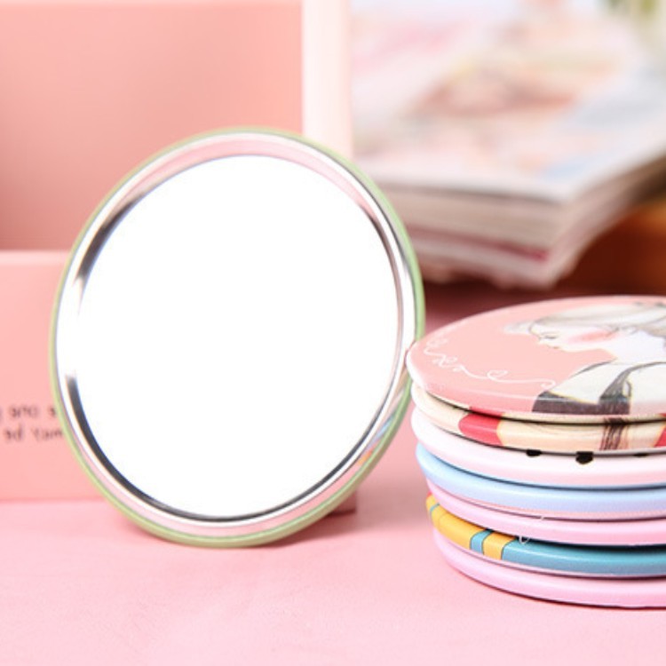 Cermin Make Up Korea Desain Lucu (Mix Color) - Multi-Color ...