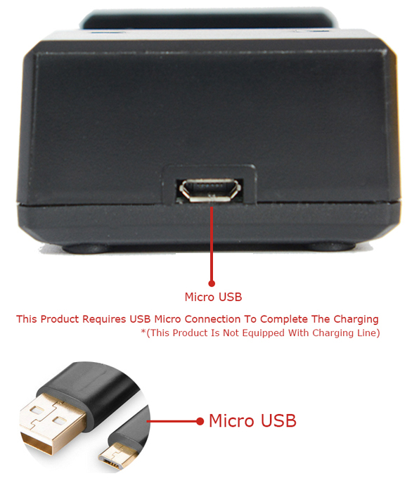Overview of Charger Baterai 18650 2 Slot Plug Micro USB