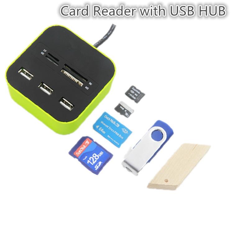 combo multi card reader 3 usb hub 2 0 splitter black combo multi card reader 3 usb hub 2 0 splitter black