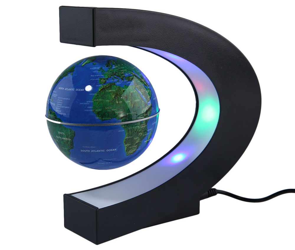 Dekorasi Rumah Magnetic Floating Globe Golden