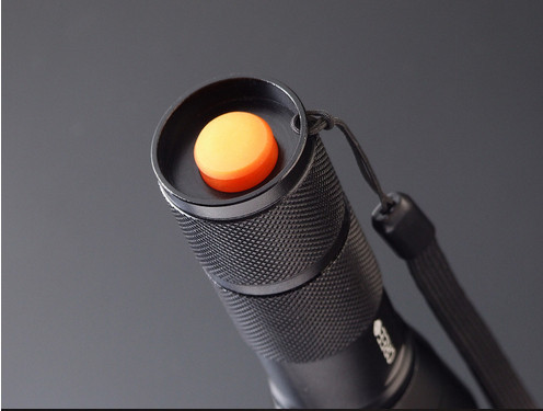 TaffLED Senter LED Cree XM-L T6 2000 Lumens - E17 - Black
