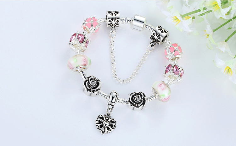 gelang wanita charm bead pink jakartanotebook gelang wanita charm bead pink jakartanotebook