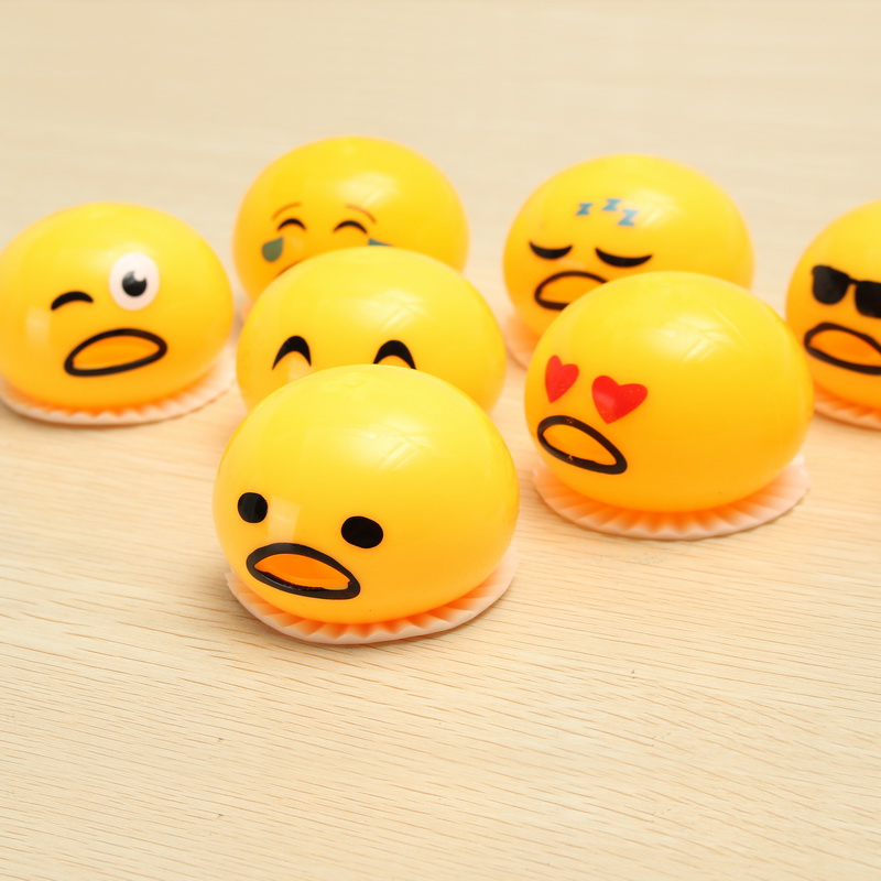 Gudetama Muntah Slime Squishy Anti Stress Ball - Orange Gudetama Muntah Slime Squishy Anti Stress Ball - Orange