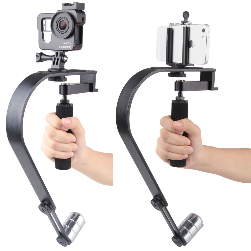 Vodool Handheld Curve Stabilizer Multifungsi for GoPro 