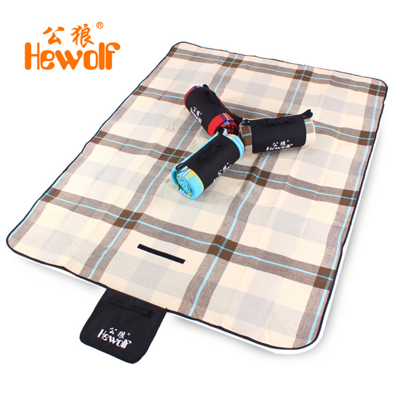 ... Hewolf Tikar Piknik Lipat Waterproof - Coffee - 1 ...