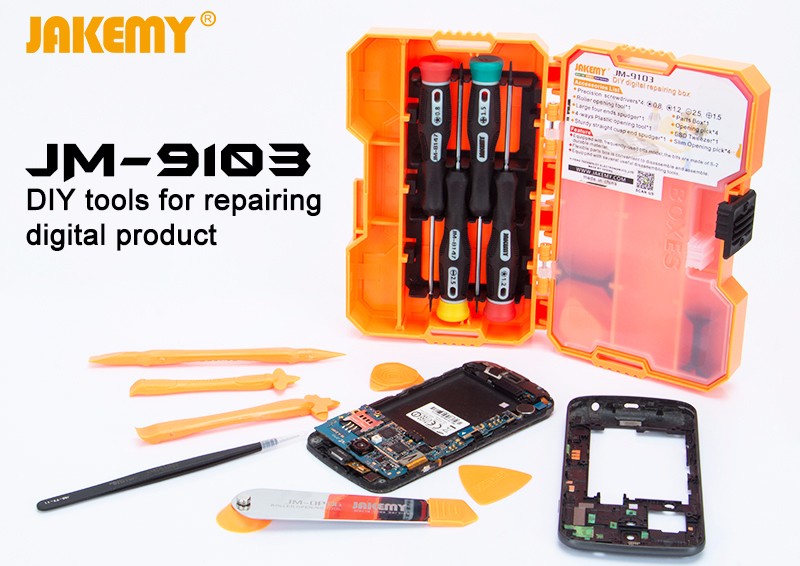 Phone Repair Tool Set Fulvit for JF-8153 34 in 1 