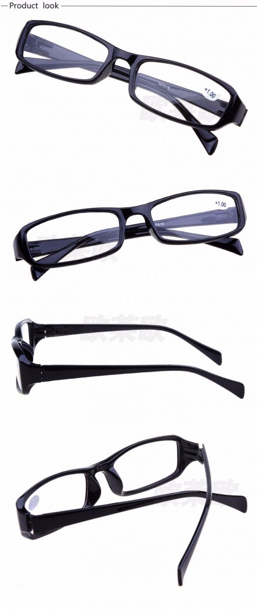  Kacamata  Baca  Lensa Plus 2 0 G616 Black 