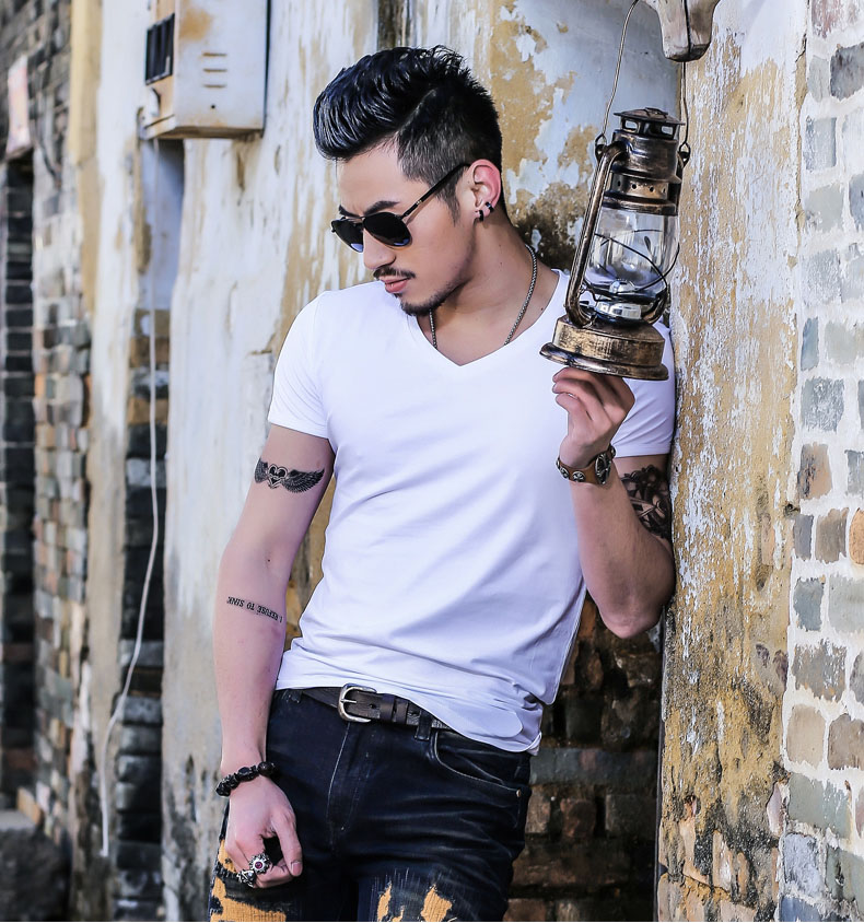 kaos polos katun pria v neck sleeve size m t shirt white jakartanotebook kaos polos katun pria v neck sleeve size m t shirt white jakartanotebook