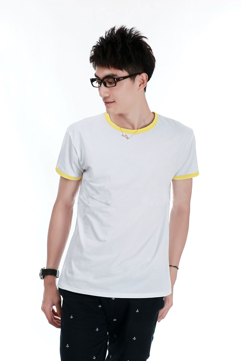 Kaos Polos Katun Pria O Neck Size M - 86202 / T-Shirt 