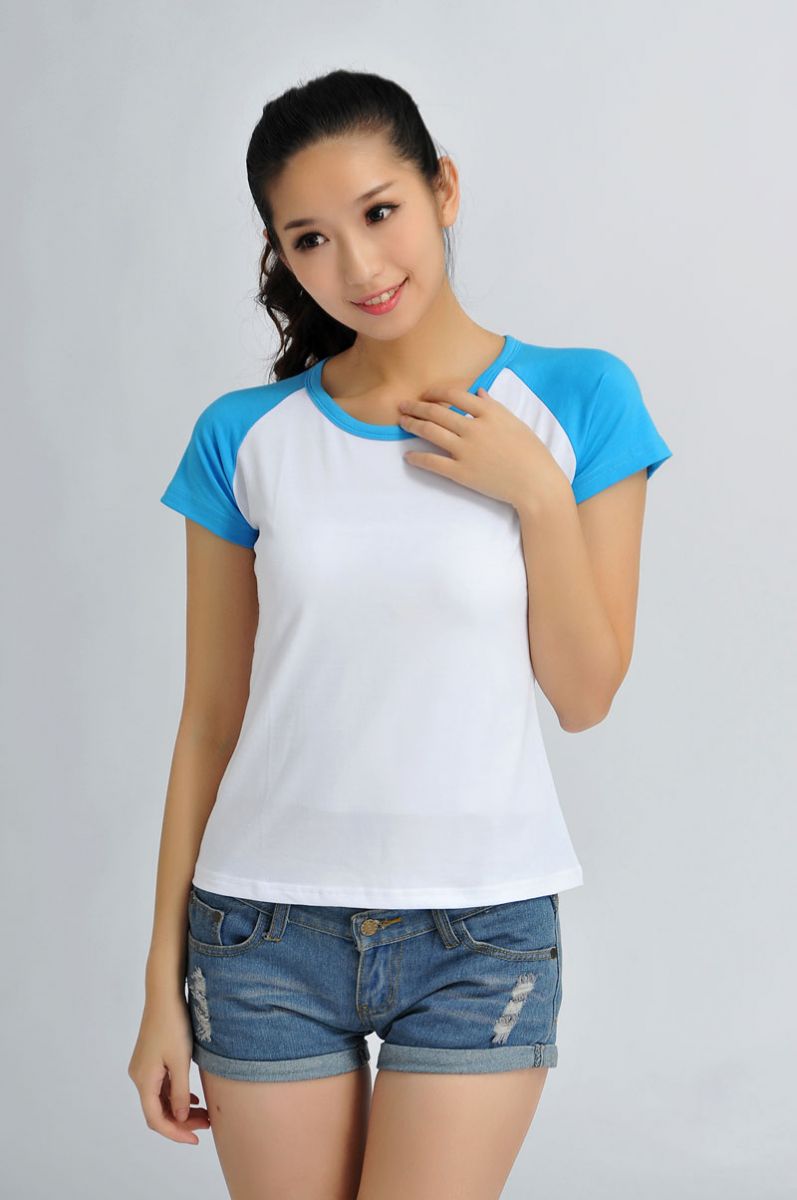 Kaos Polos Katun Wanita O Neck Size M 86205 T Shirt 