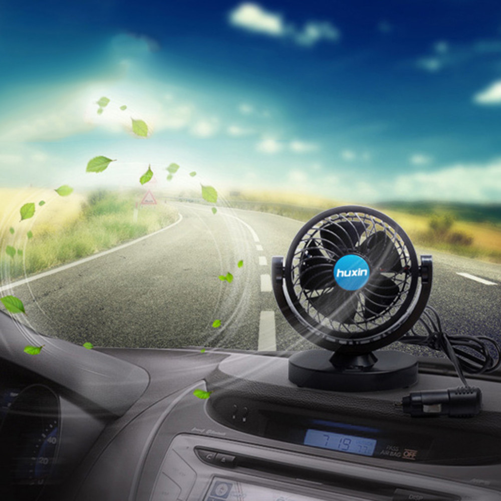 huxin kipas mobil 360 degree mini electric car fan black jakartanotebook huxin kipas mobil 360 degree mini electric car fan black jakartanotebook