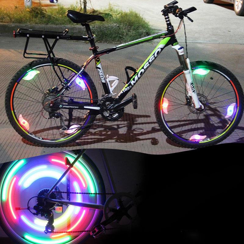 Lampu Ban Sepeda Colorful LED Bicycle Wheel Light 1 PCS Lampu Ban Sepeda Colorful LED Bicycle Wheel Light 1 PCS