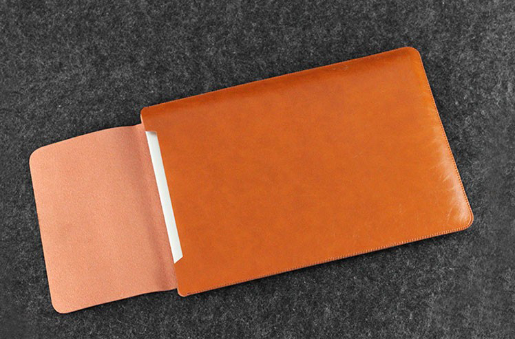 macbook pro leather sleeve