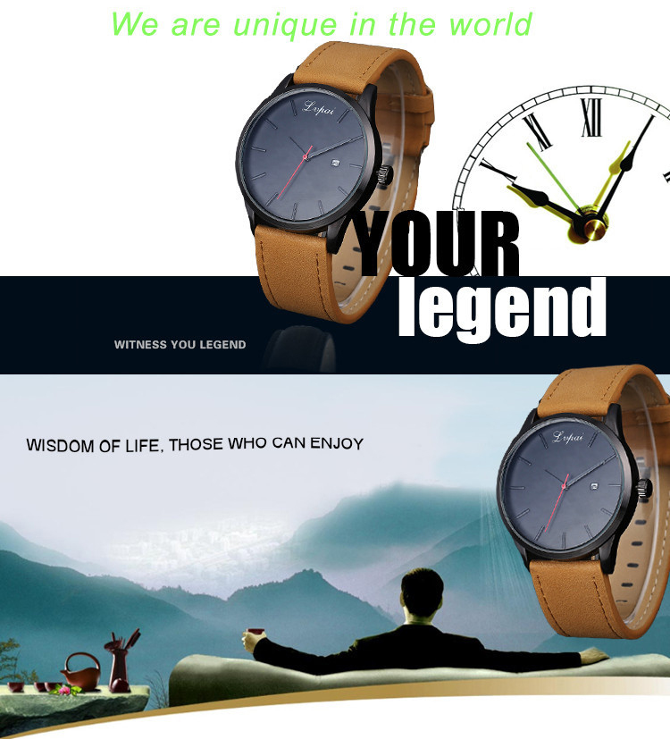 Lvpai Jam Tangan Analog - Black - JakartaNotebook.com