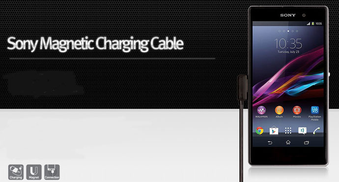 Overview of High Performance USB Magnetic Charger Cable for Sony Xperia Z1 / Z2 / Z3