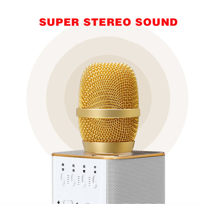 Mic Karaoke Wireless bluethooth Q9 Terbaik