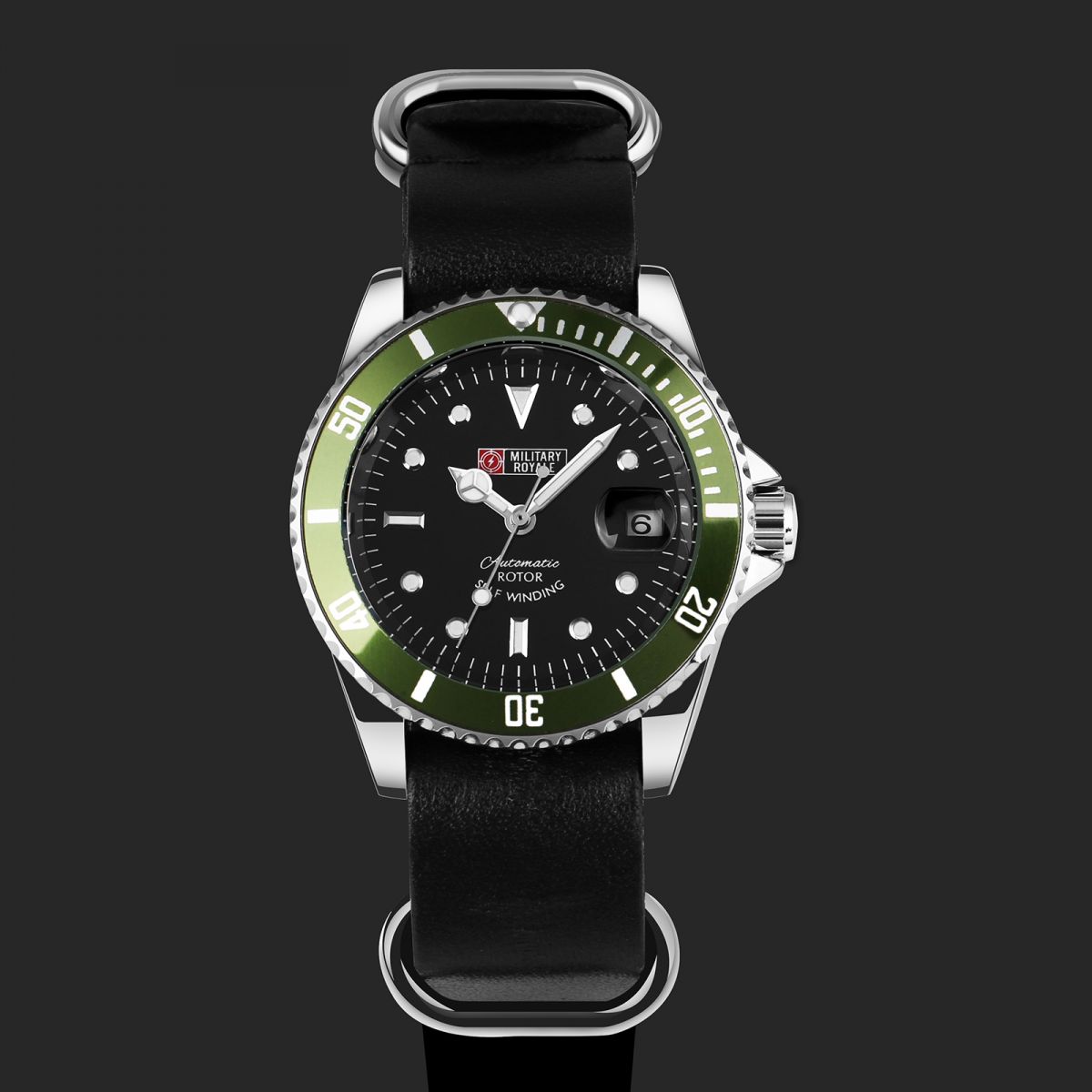 Military Royale Jam Tangan Analog Automatic - MR105/107 