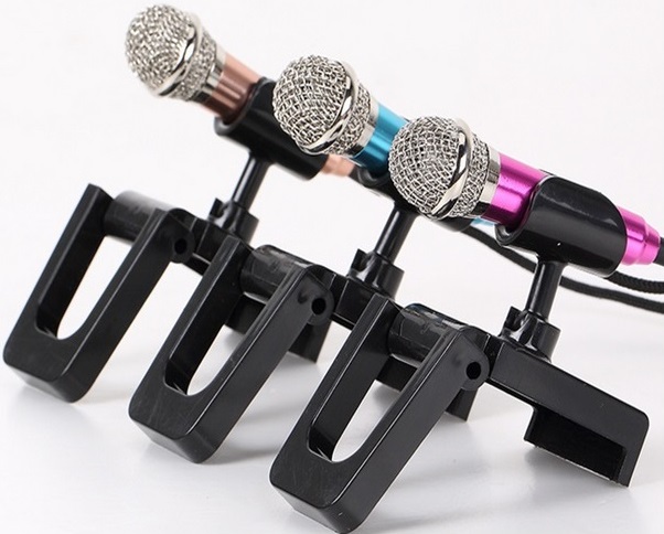 mini smartphone 3 5mm microphone with mic stand golden jakartanotebook mini smartphone 3 5mm microphone with mic stand golden jakartanotebook