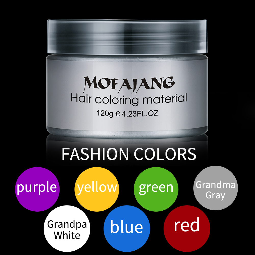mofajang pomade wax rambut warna 120g gray mofajang pomade wax rambut warna 120g gray