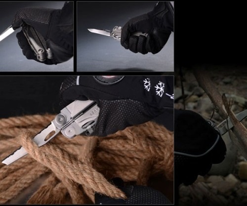 tang pisau edc multifungsi stainless steel silver tang pisau edc multifungsi stainless steel silver