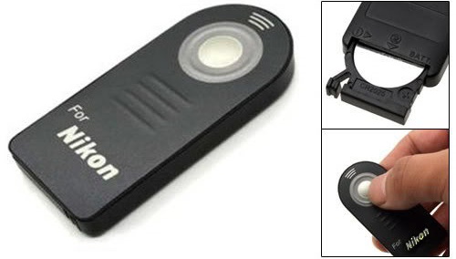 Wireless IR Camera Remote Controller for Nikon Camera 