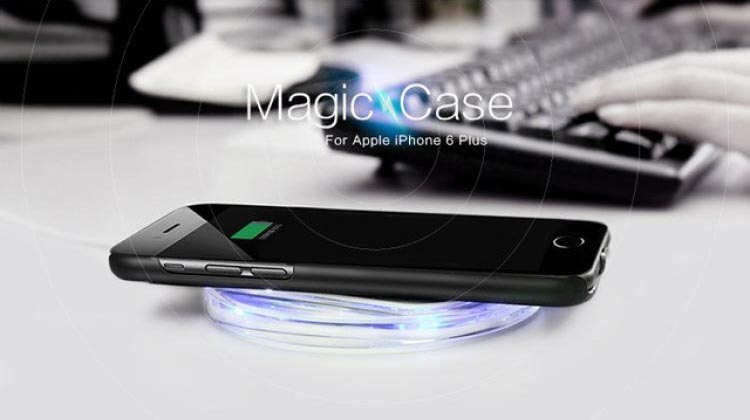 Nillkin Magic Wireless Charging Case for iPhone 6 Plus merupakan inovasi baru dari casing smartphone, guna memenuhi kemudahan dalam pengisian daya.