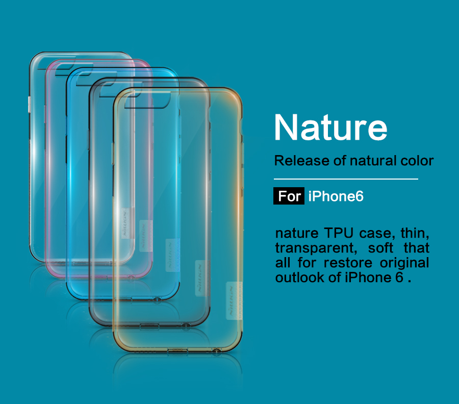 Nillkin Nature TPU Case for iPhone 6/6s - Transparent 