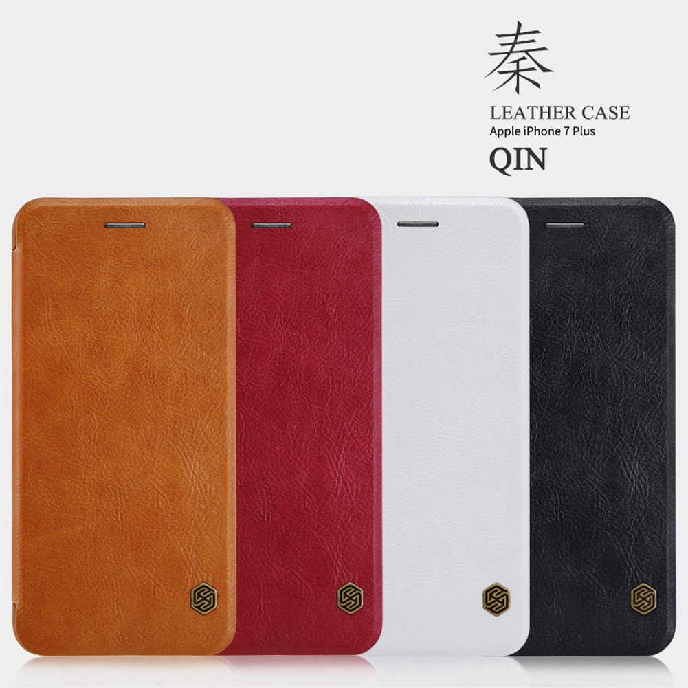 nillkin qin series leather for iphone 7 8 black nillkin qin series leather for iphone 7 8 black