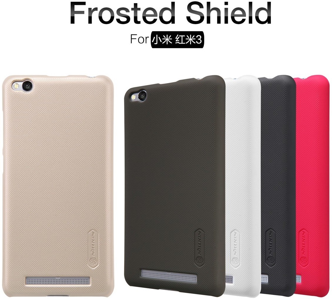 Nillkin Super Frosted Shield Hard Case for Xiaomi Redmi 3 Nillkin Super Frosted Shield Hard Case for Xiaomi Redmi 3