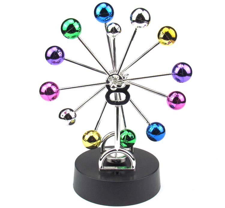 Overview of Zhenwei Pajangan Meja Pendulum Newton Model Ferris Wheel