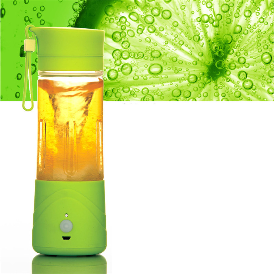 Blender Jus Portable 380ml - Pink - JakartaNotebook.com