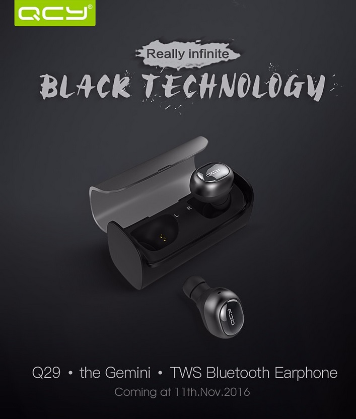 QCY Q29 Airpods Earphone Bluetooth dengan Charging Case 